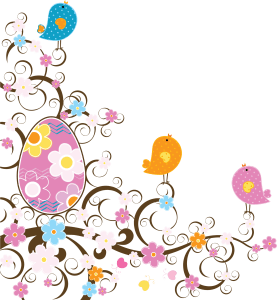Pâques fleur-oeuf